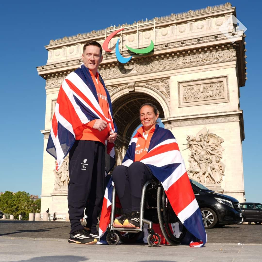 Lucy Shuker Arc de Triomphe Olympics